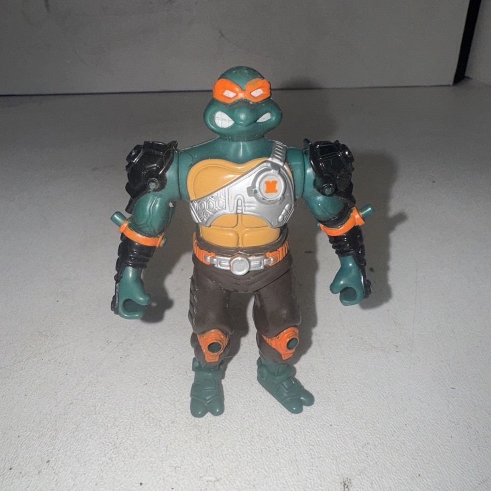 Vintage TMNT Teenage Mutant Ninja‎ Turtles Metal Mutants Michelangelo 1995